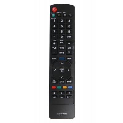 Controle Remoto Compatível com TV LG Led Lcd Akb72915252