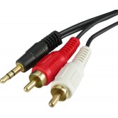 CABO 2 RCA + 1 P2 STEREO 